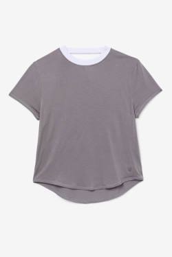 Fila Fi-lux Sleeve Top T Skjorte Dame Lavendel Blå | Fila285VF